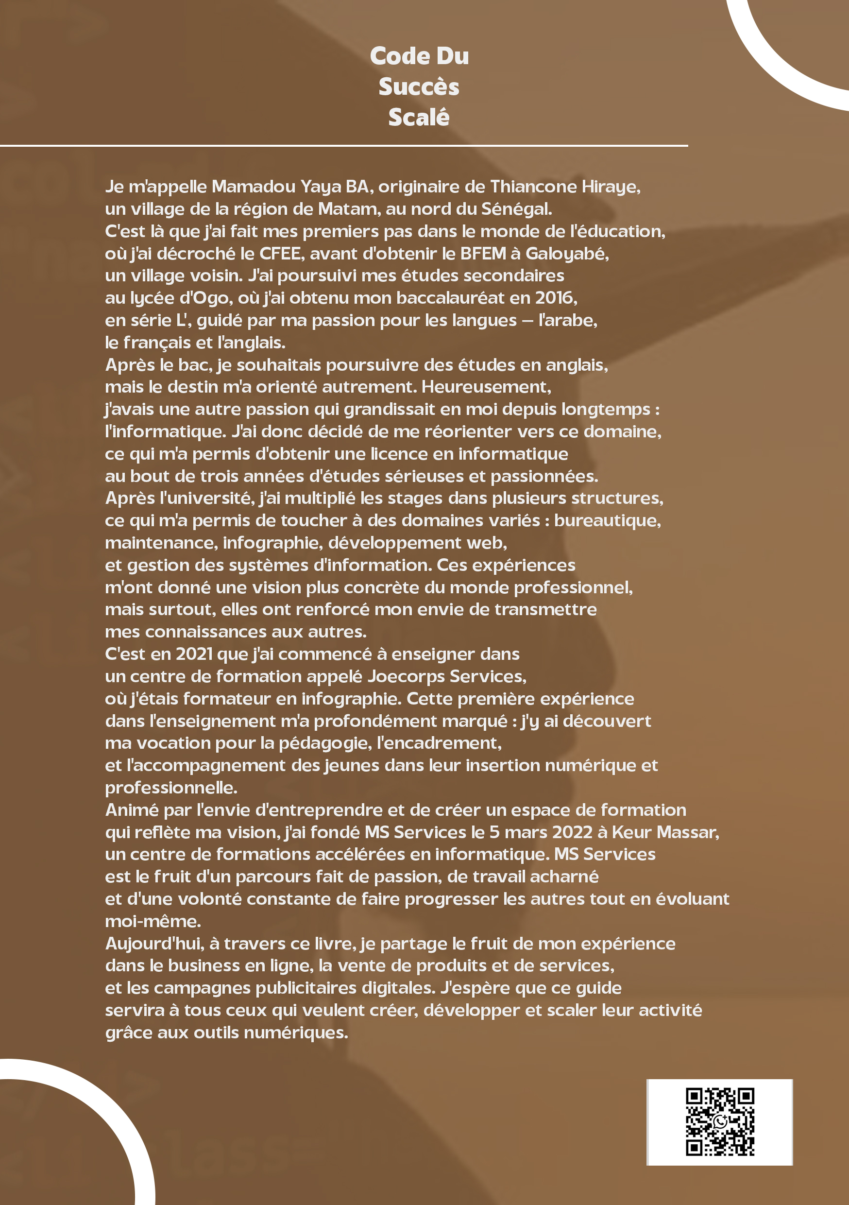 À propos du livre